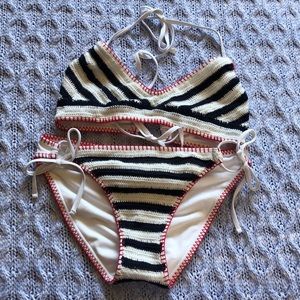 Xhiliration red, white, & blue swimsuit